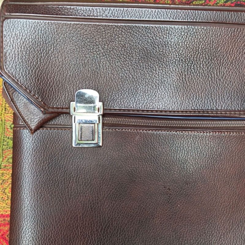 Brief Case Vintage/ Tas laptop/ Dokumen, foto 3