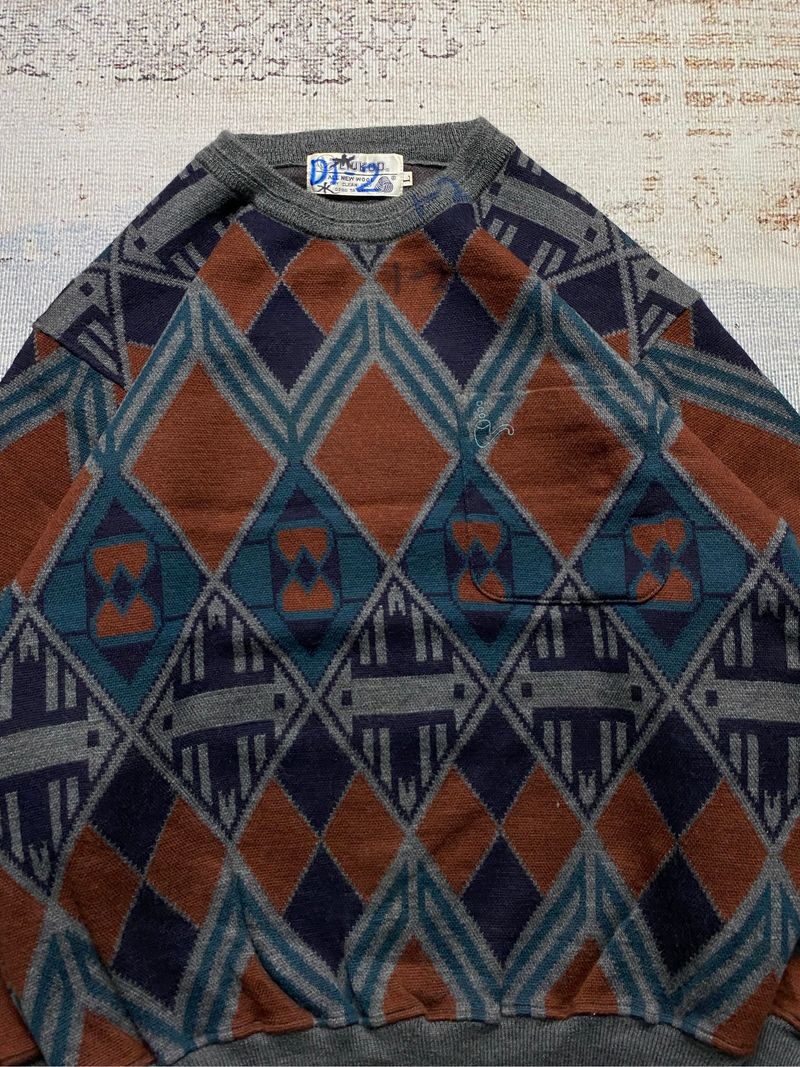 LIUKOO PATTERN KNIT SWEATER, foto 5