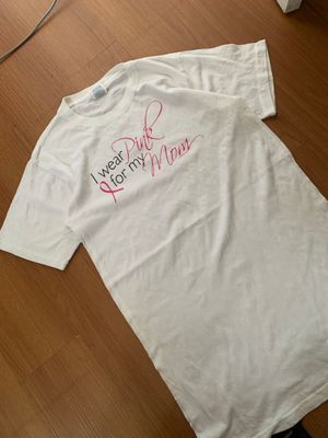 i wear pink for my mom