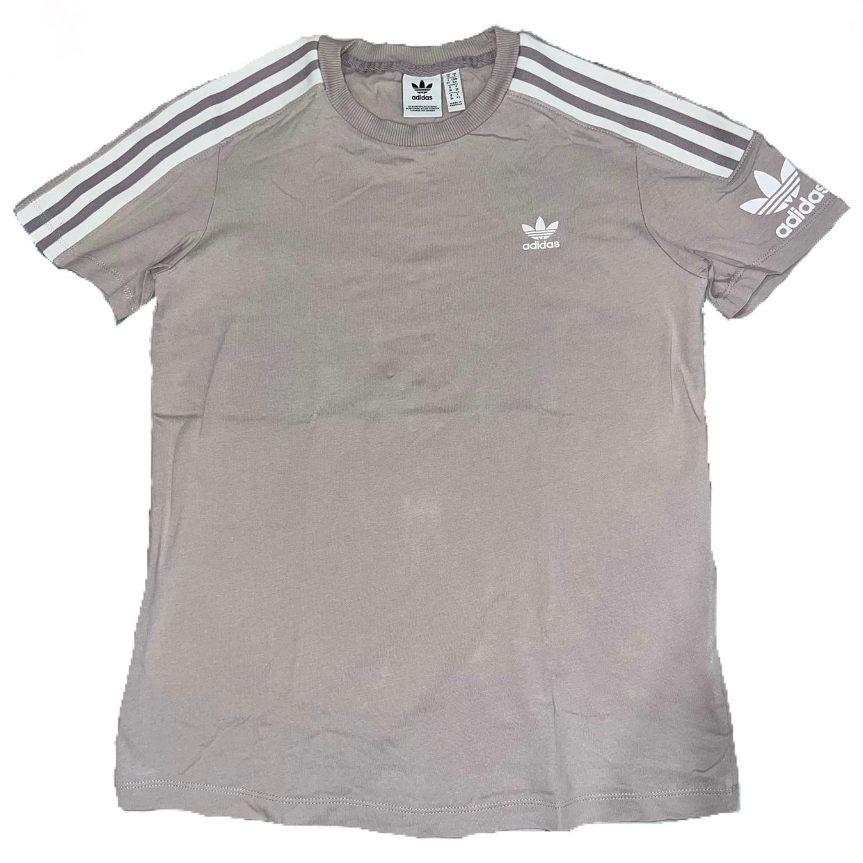 Adidas Sportswear Casual T-shirt Wanita purple gray