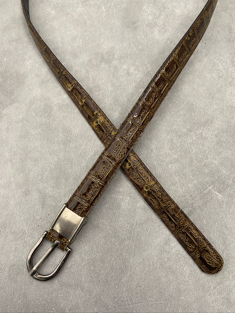 Y2K Aligator belt, foto 2