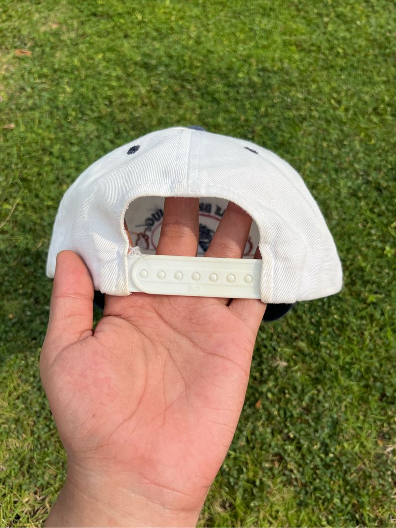 Vintage Hat Pria white blue, foto 3