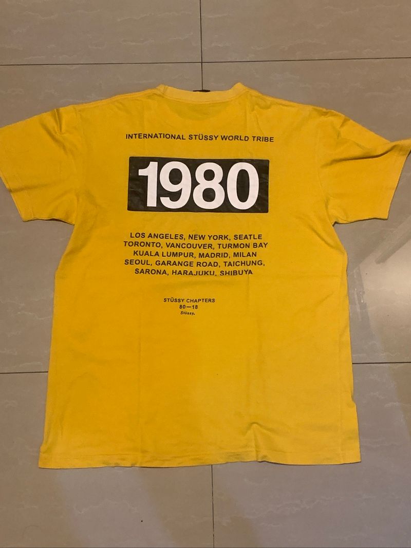 stussy 1980 yellow, foto 4