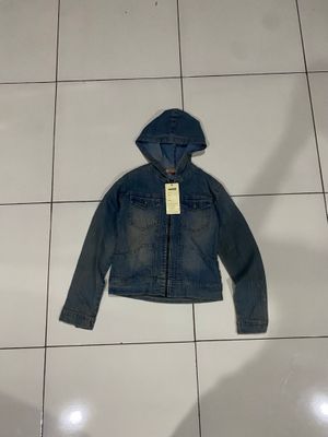 Denim jacket avant garde