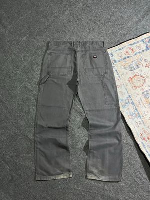 DICKIES - genuine Gray Duck Canvas Carpenter Pants EU202RSL