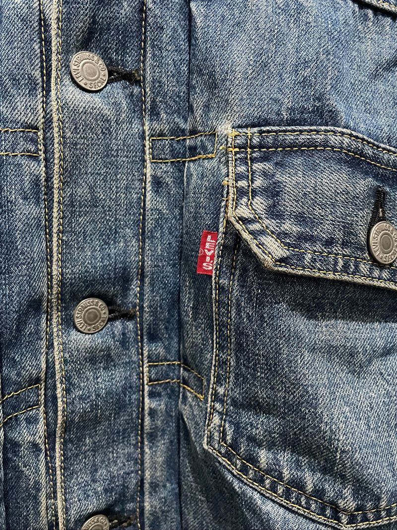 90s Levi’s type ii LVC Jacket Japan Selvedge, foto 5