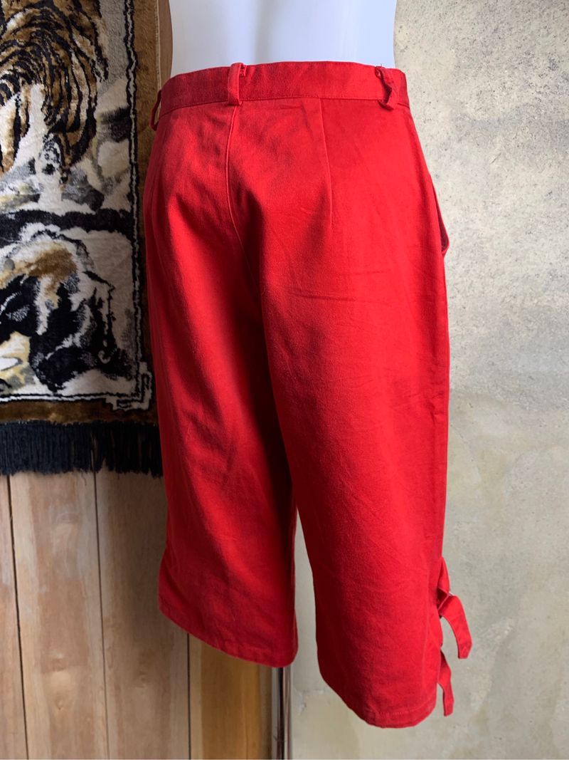 Red Bondage Belted Shorts (25), foto 3