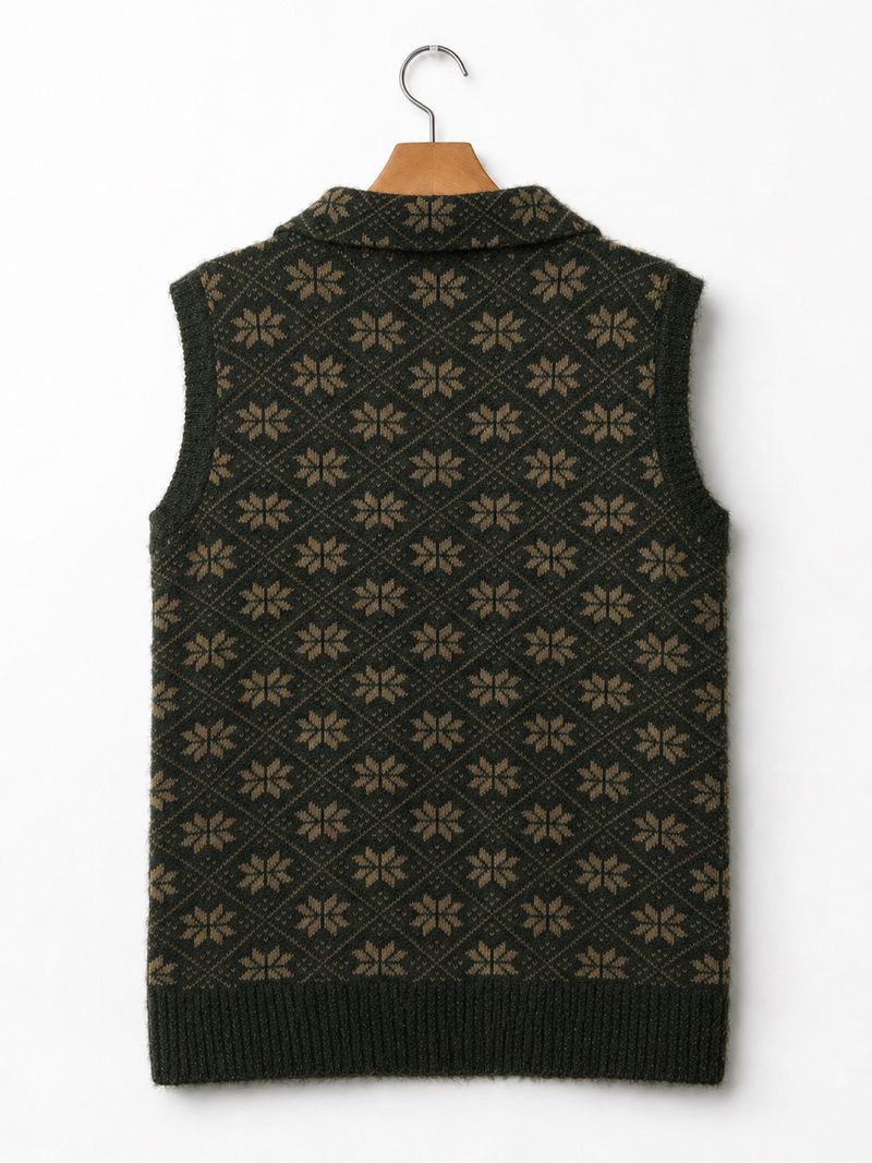 Collar Vest Wool Massimo Dutti New Condition, foto 5
