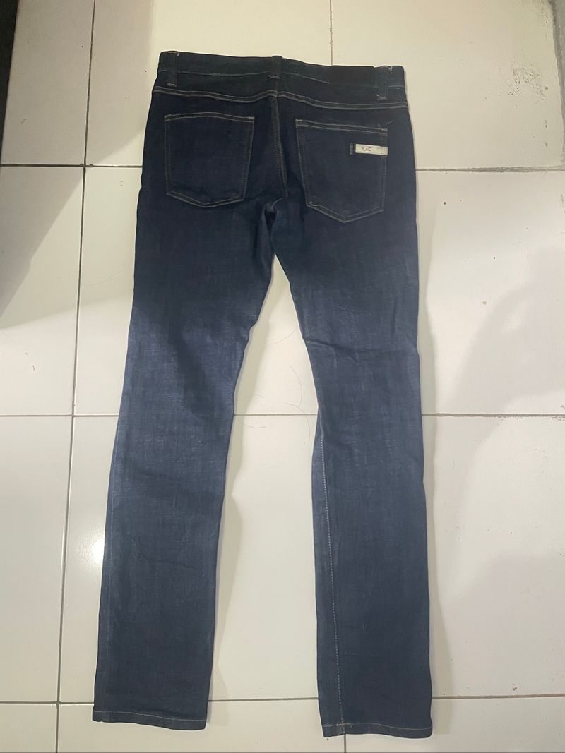 PLAC Jeans Pria Dark Indigo, foto 6