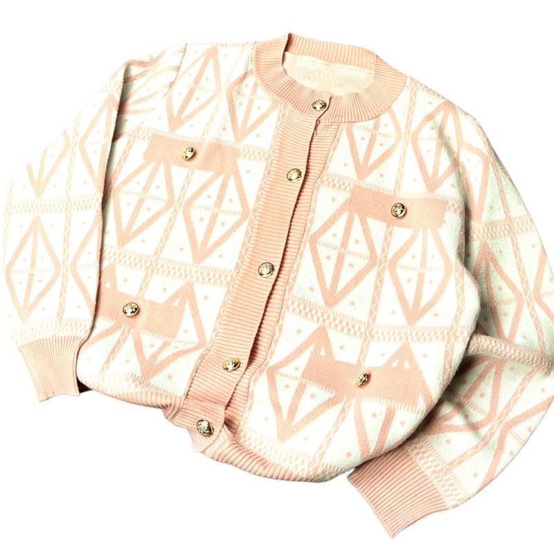 cardigan soft pink premium, foto 3