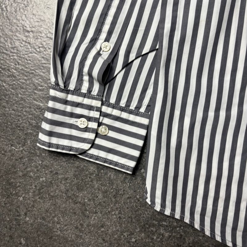 Uniqlo Stripe Harvard Shirt, foto 8