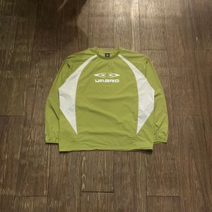 Umbro Double Cut Long Sleeve Piste Green