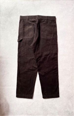 UNIQLO CARPENTER DARKBROWN PANT CORDUROY