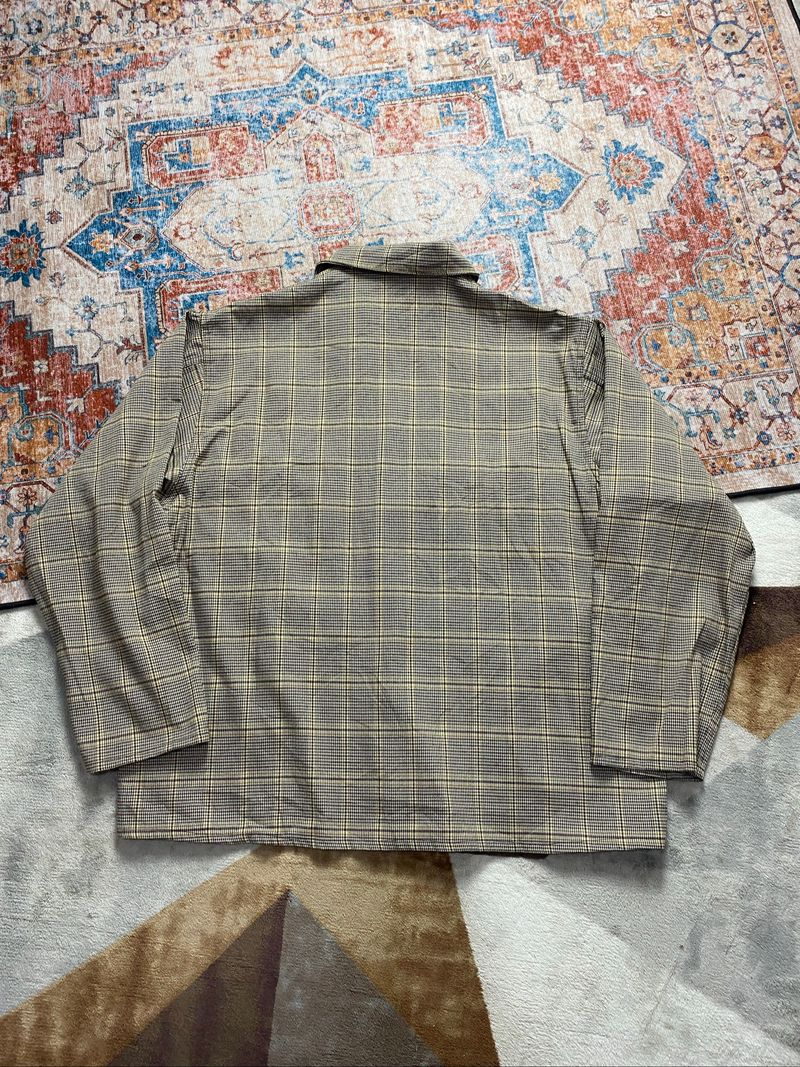 OUTER JAKET FLANEL LAFUDGE PLAID DOBLE BIG POKET, foto 2