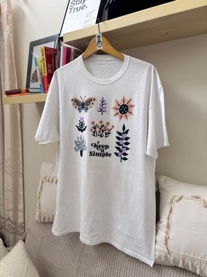 Keep it Simple Butterfly Botanical Japanese Style