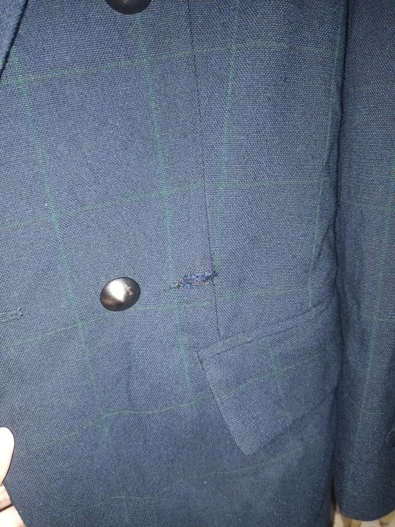 Casual Blazer Wanita navy, foto 3