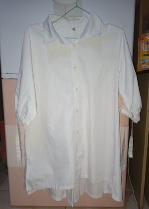 Casual Shirt Wanita white