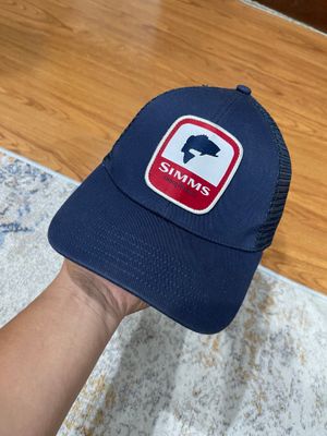 Trucker hat simms fishing mancing mania