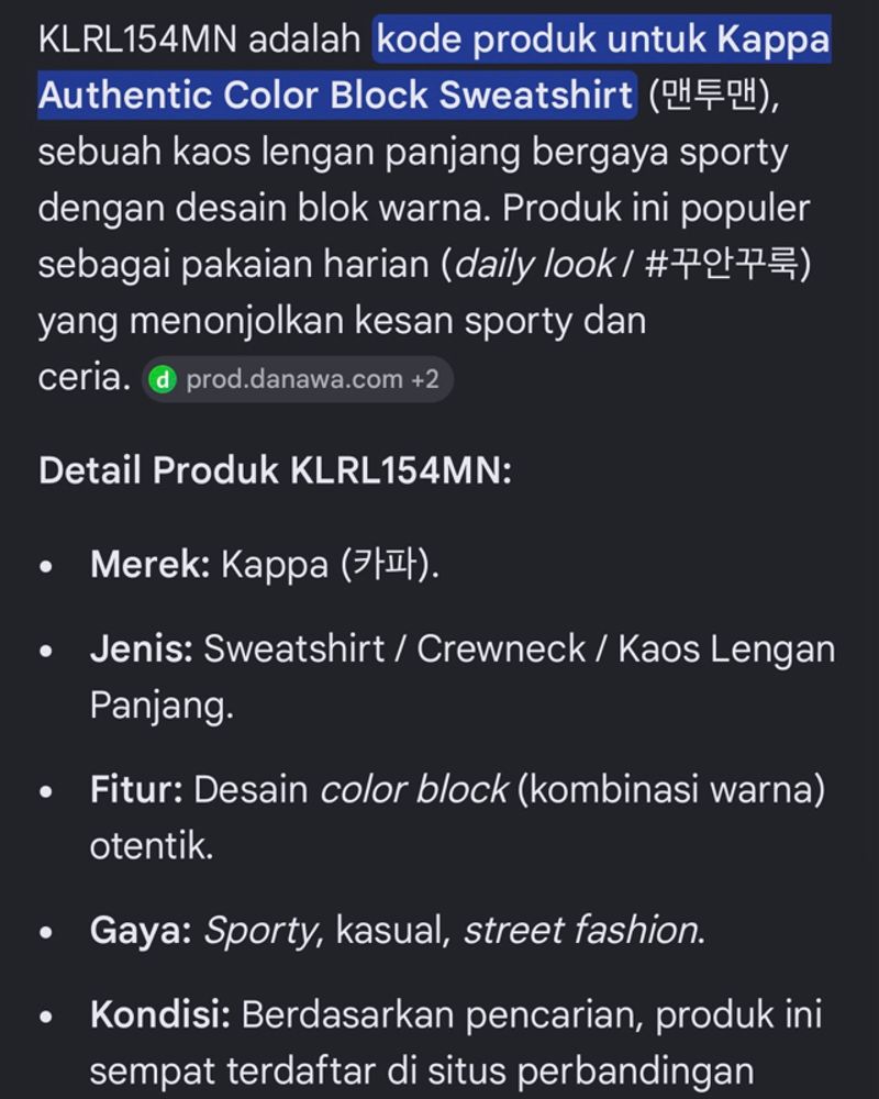 Crewneck Kappa color block, foto 10