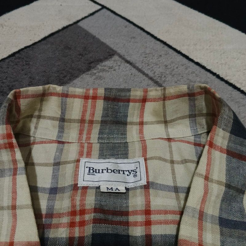 VTG KEMEJA CASUAL BURBERRYS, foto 4
