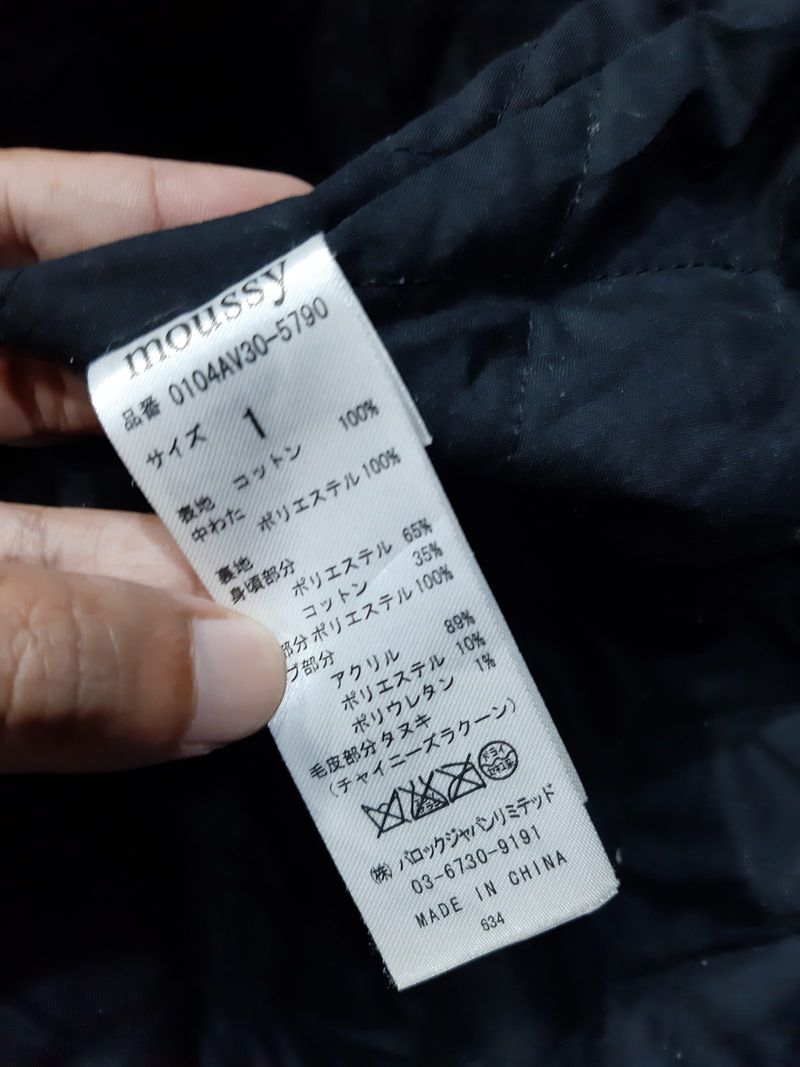 Moussy Military Long coat Parka jacket, foto 8