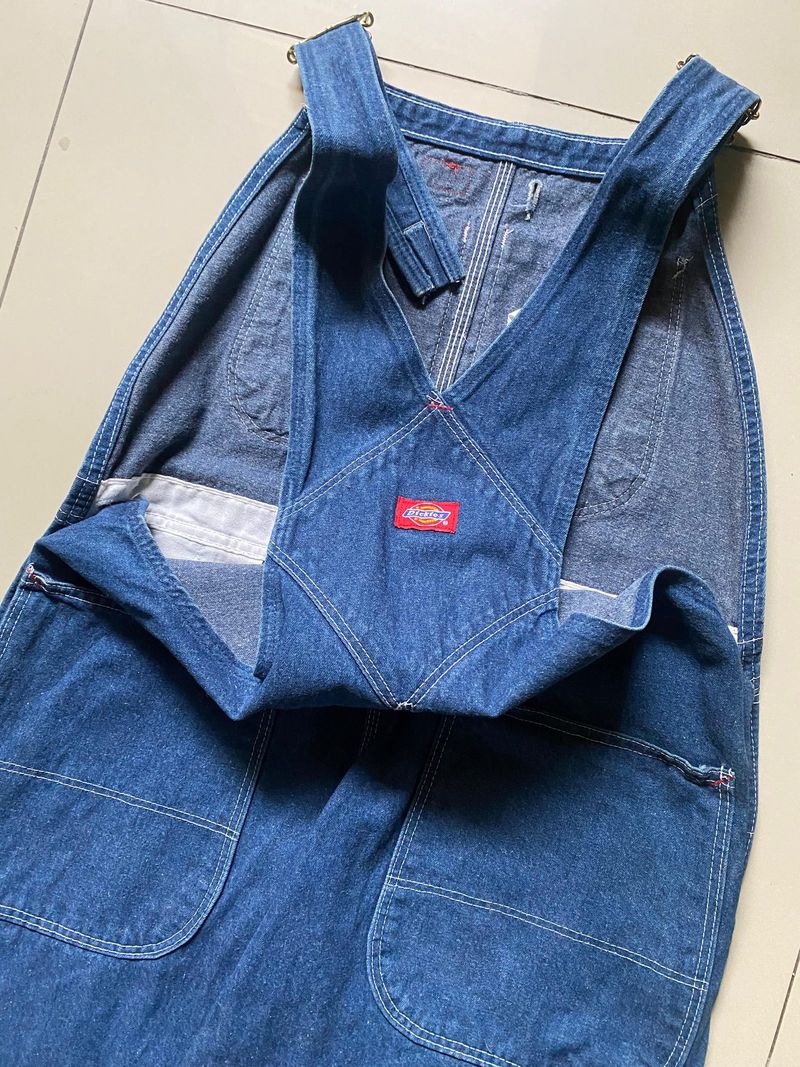Overalls dickies denim jeans blue, foto 9
