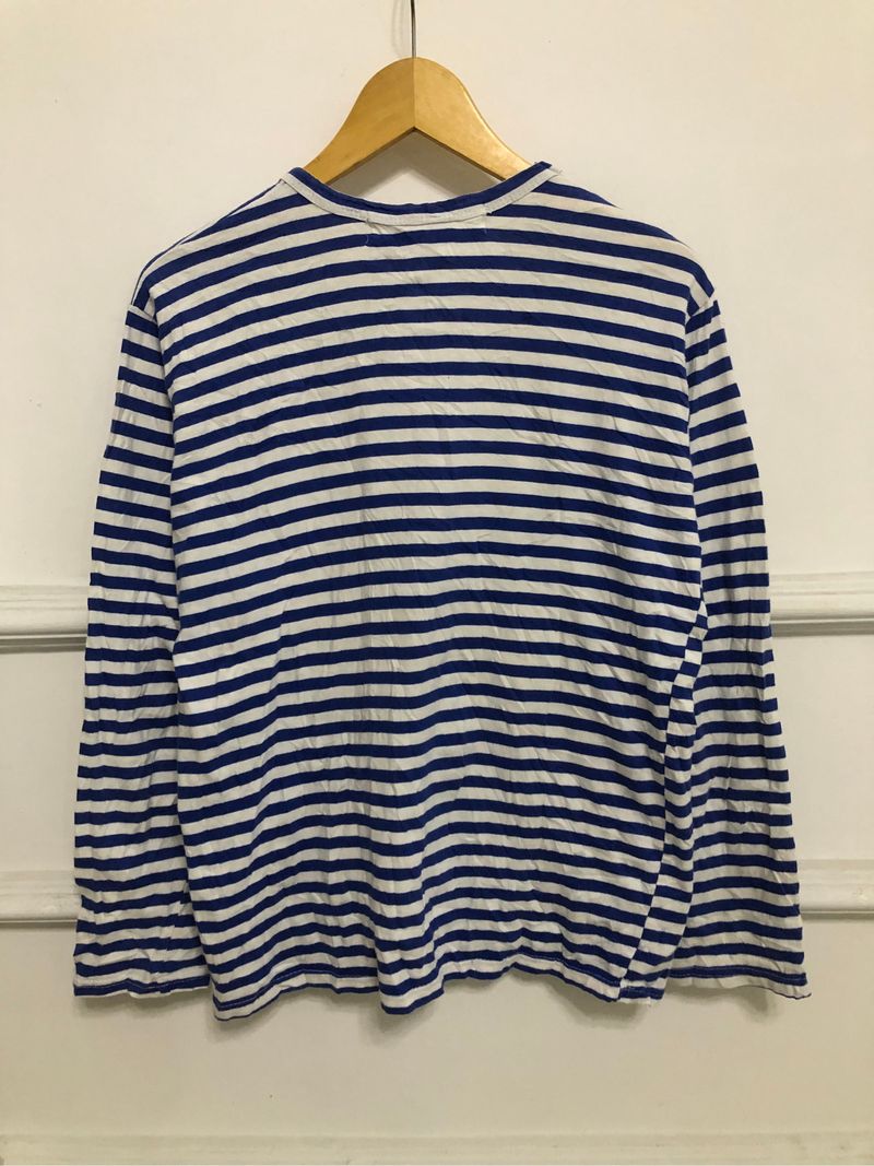 Comme des garcons play striped longsleeve, foto 6
