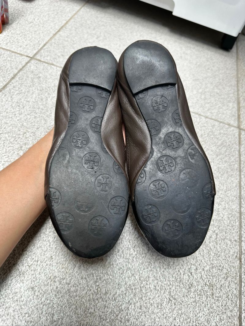 Tory Burch leather Flatshoes original, foto 4