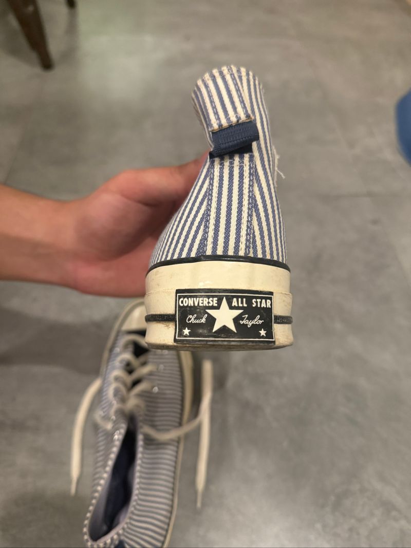 Converse high blue stripes, foto 2