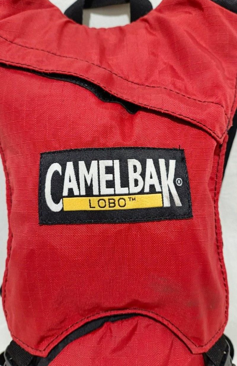 Camelbak LOBO 2L Water Bladder Red Pockets Cycling Clean Hyd, foto 2