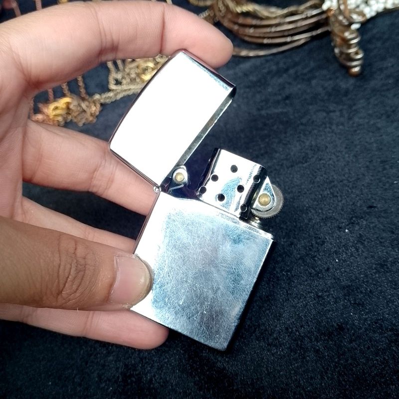 Korek Mancis Satu Denting Zenith Silver, foto 3