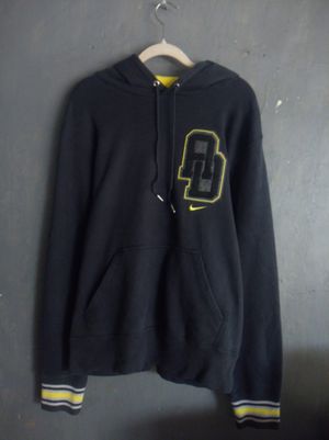Nike Hoodie Sweatshirt Hitam Mini Swoosh Bordir XL