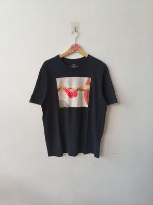 Nike Streetwear Casual T-shirt Pria black