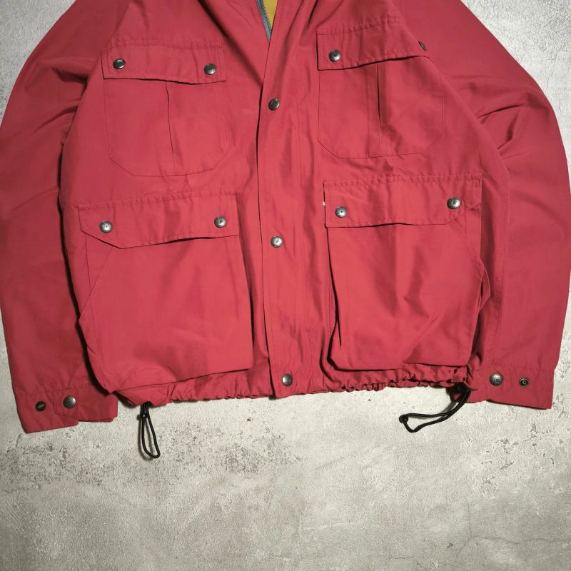 Vintage Casual Parka Pria red, foto 3