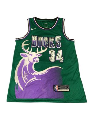 jersey Swingman Mitchell & Ness Milwaukee Bucks Ray Allen 19