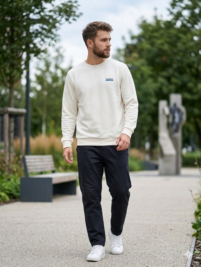 Simplysm Men's Crewneck size L, foto 3
