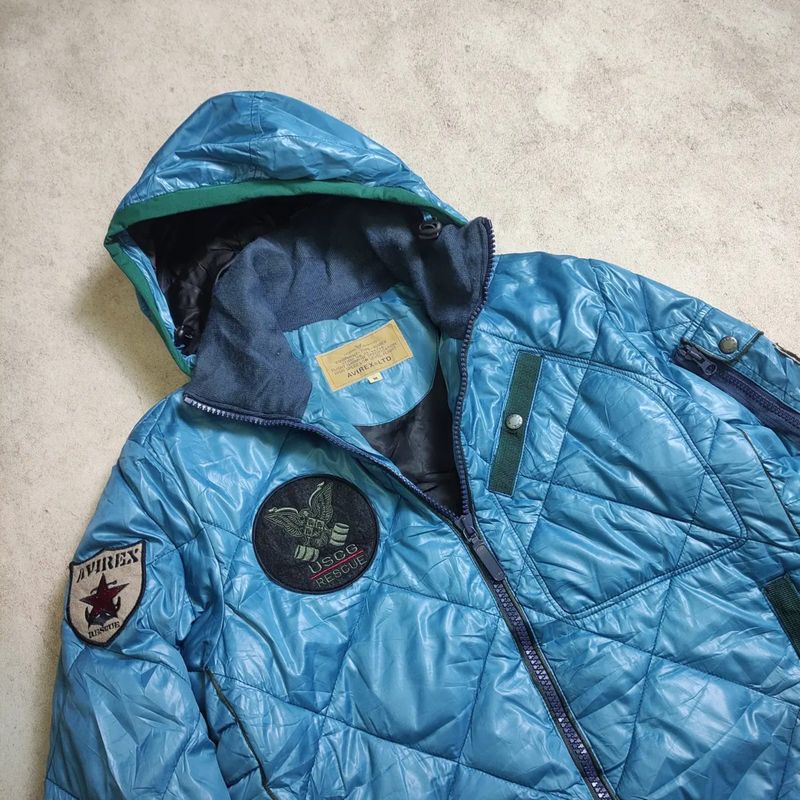 Avirex Puffer Padded Jacket Uscg, foto 6