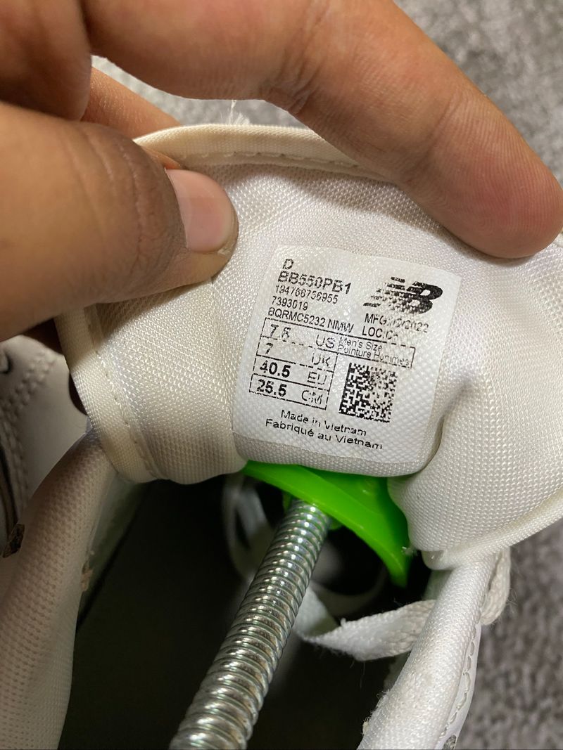 Newbalance 550 whitewolf, foto 7
