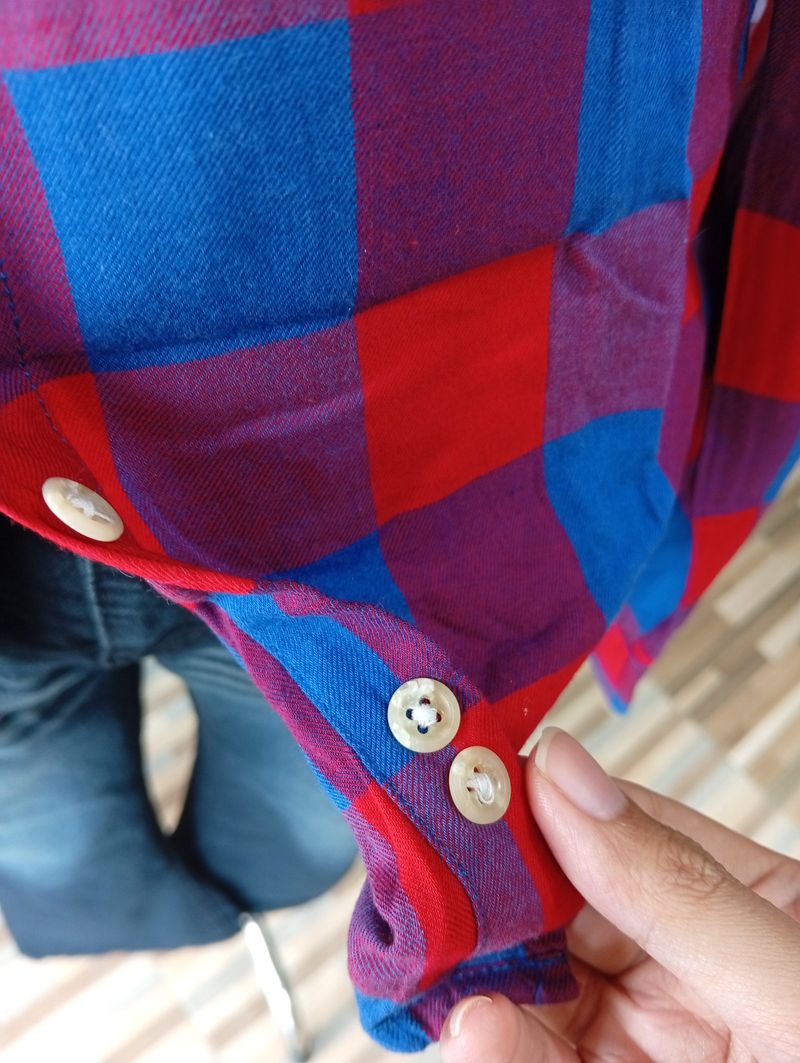 Kemeja Flanel Thrift, foto 5