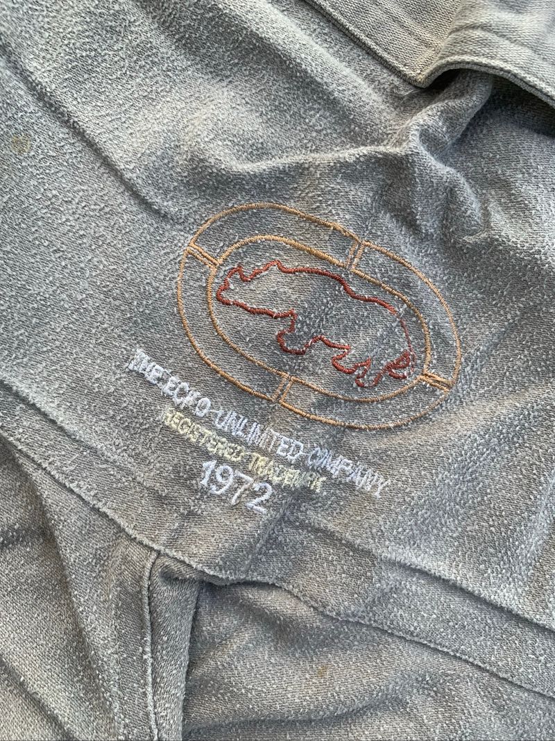Y2K Ecko Mongkey Pants Jorts Military Canvas, foto 2