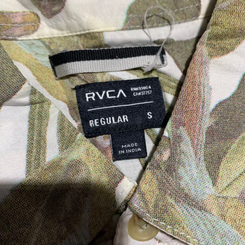 RVCA All Over Print Bird Aloha Button Shirt, foto 4