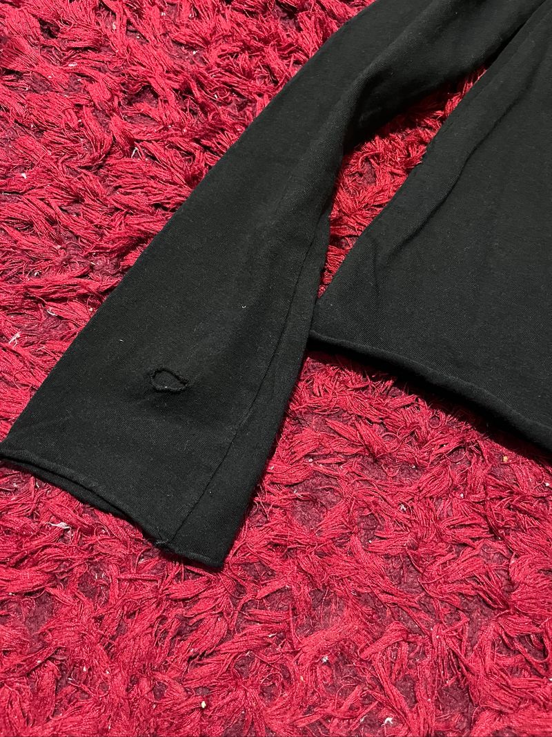 hypothermie raw edge slim sleeve layered tee size M, foto 6