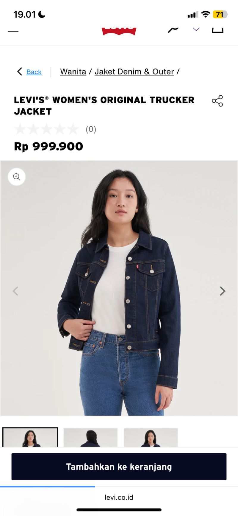 Levi’s Women’s Trucker Jacket, foto 8
