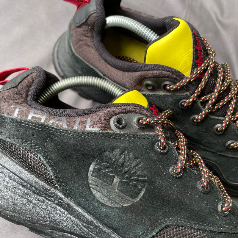 Timberland Gorpcore Casual Sneakers Pria black yellow, foto 2