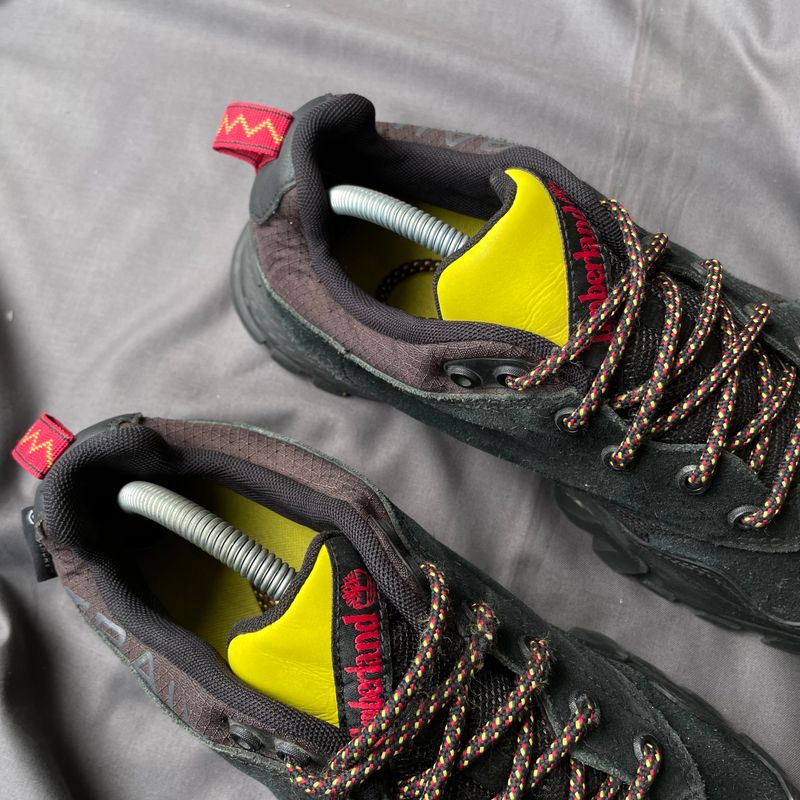 Timberland Gorpcore Casual Sneakers Pria black yellow, foto 4