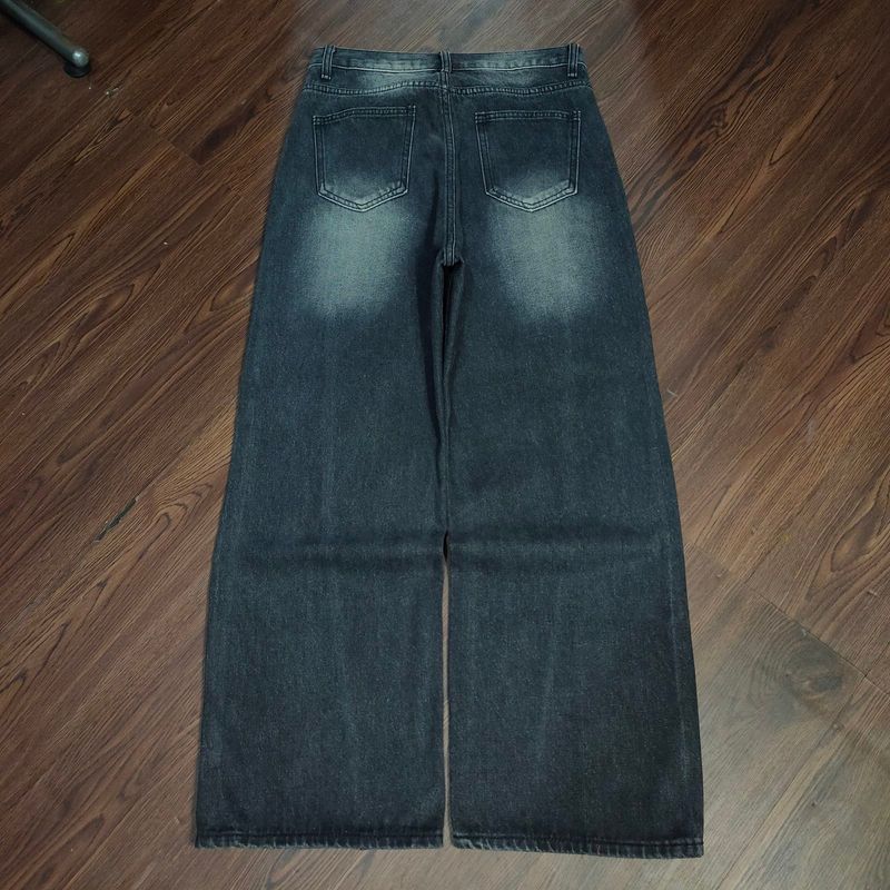 S.BIN BAGGY JEANS PECAH POLA, foto 7