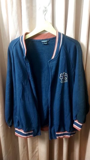 Casual Bomber jacket Wanita navy