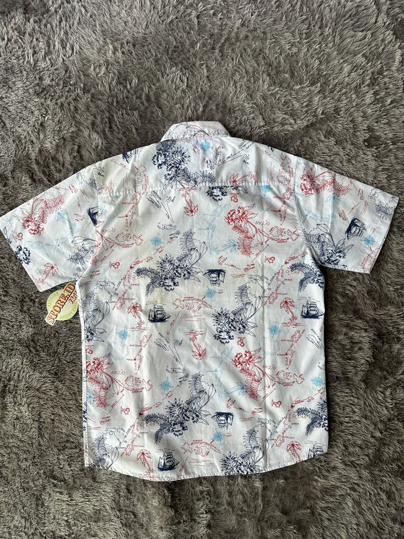 Kemeja Stussy Full Print, foto 4