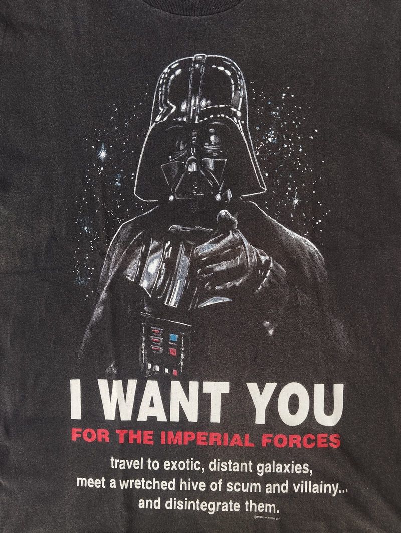 Kaos Vintage Darth Vader Starwars, foto 6
