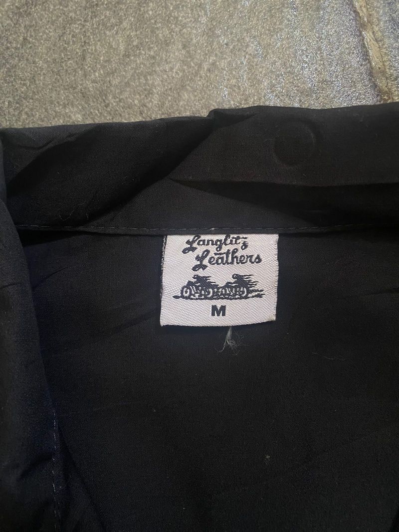 Kemeja Vintage Motor Langlitz Leathers, foto 5